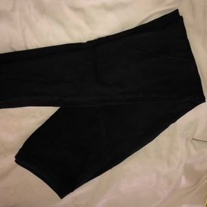 Black maternity leggings